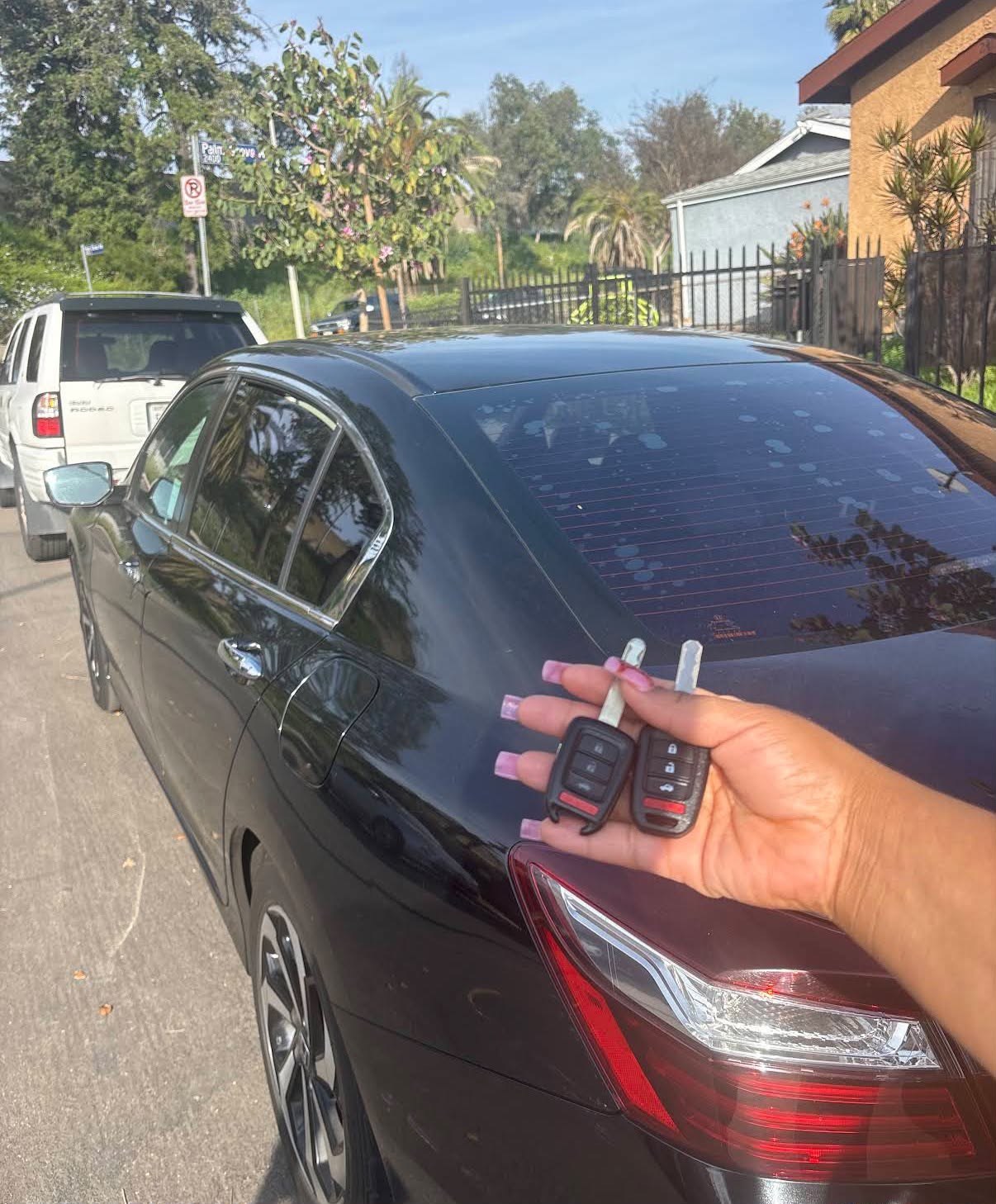 Vehicle and key fob
